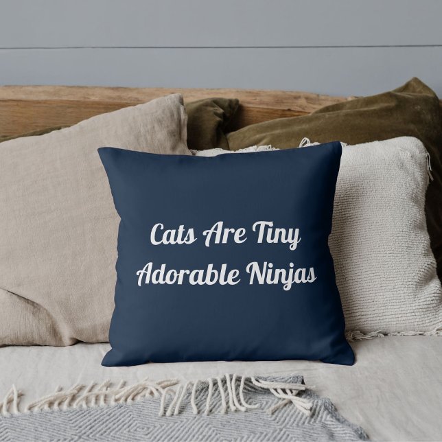 Coussin Amoureux des animaux de compagnie Citation drôle d (Créateur téléchargé)