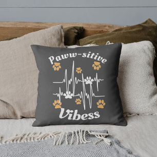 Coussin Amoureux des animaux personnalisé Drôle de batteme