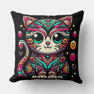 Coussin Amoureux des chats