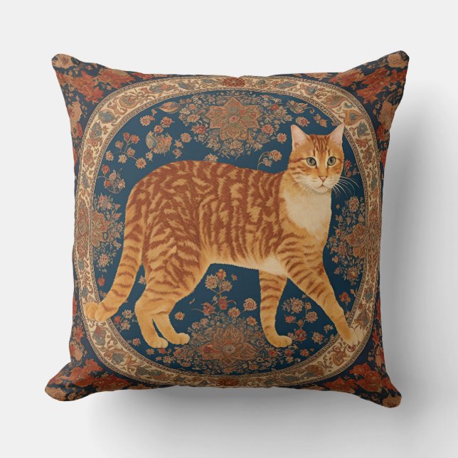 Coussin Amoureux des chats (Recto)