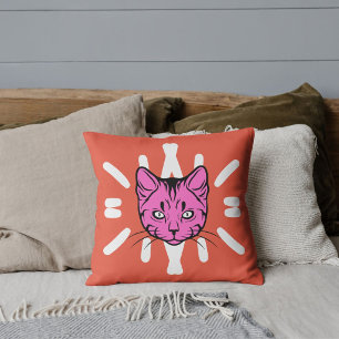 Coussin Amoureux des chats Maman de compagnie Mignon Rayur