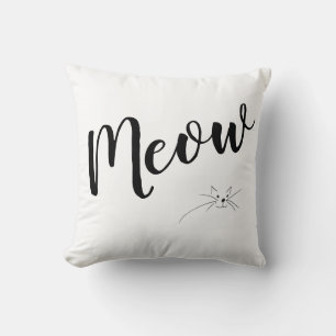Coussin Amoureux des chats Meow