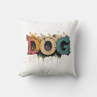 coussin Amoureux des chiens