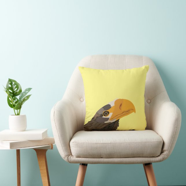 Coussin Amoureux des oiseaux Pygargue (Chaise)