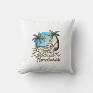 Coussin Amoureux des paresseux de Roatan pour hommes femme