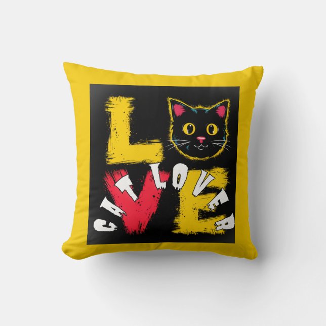 Coussin Amoureuxdeschats (Recto)
