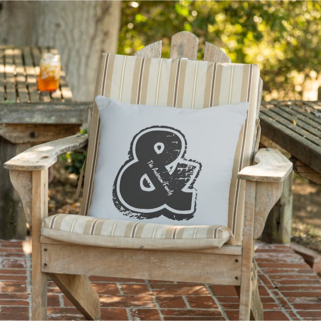 Coussin Ampersand personnalisé (Chaise)