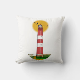 Coussin Amrum Lighthouse Allemagne