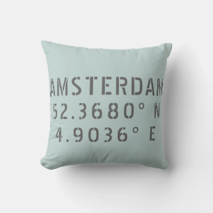 Coussin Amsterdam Latitude Longitude