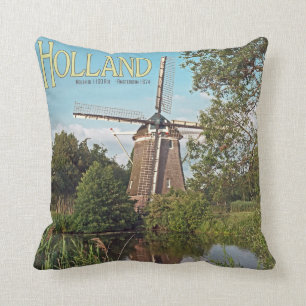 Coussin Amsterdam - moulin à vent d'oeufs de De 1100
