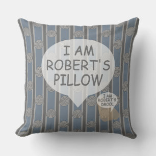 Coussin Amusant et Fantaisie Personnalisable Rayures Spira