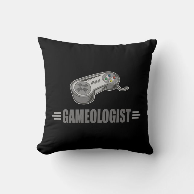 Coussin Amusant jeu vidéo (Recto)