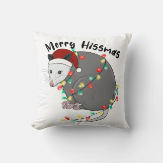 Coussin Amusant Joyeux Hissmas Opossum