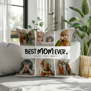 Coussin Amusant Moderne 'MEILLEURE MAMAN JAMAIS' 6 Photo