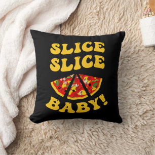 Coussin Amusant Pizza Lover double face