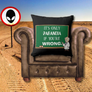 Coussin Amusant roman paranoïa conspiration théoricien noi