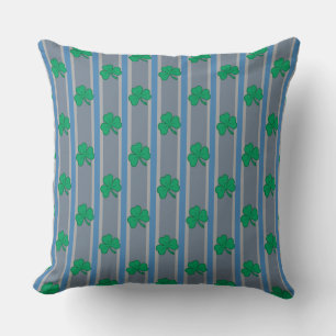 Coussin Amusants et Shamrocks fantaisistes