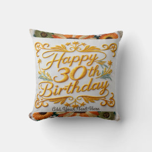 Coussin Amusants Jeu d'oreiller pour un 30e anniversaire