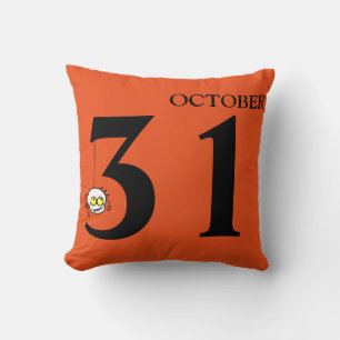 Coussin Amusement Halloween 31 octobre heureux