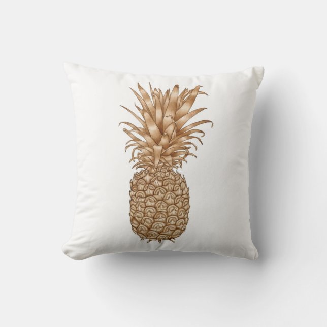 Coussin Ananas de café express (Recto)