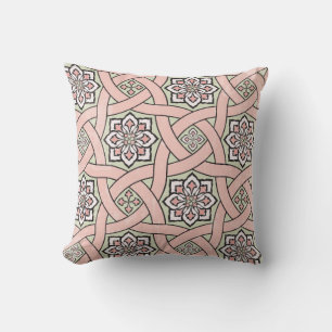 Coussin Ancien arrière - plan décoratif de tuiles, patte t