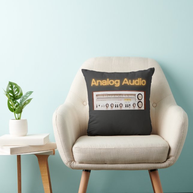 Coussin Ancien HI-FI audio (Chaise)