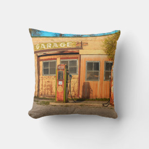 Coussin Ancienne station de service en Utah rurale, États-