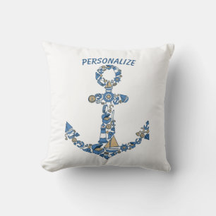 Coussin Ancre de voilier nautique Phare inhabituel