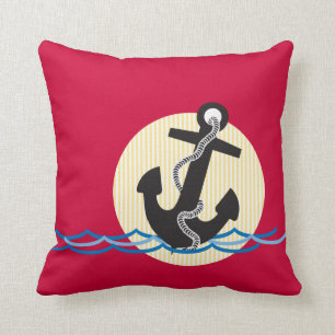 Coussin Ancre, Sun et eau