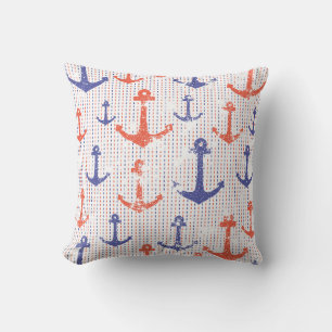 Coussin Ancrées Americana Côtière