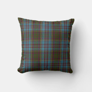 Coussin Anderson Clan Tartan Plaid Motif écossais