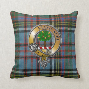 Coussin Anderson Tartan & Badge