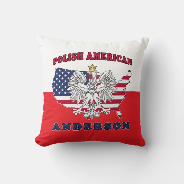 Coussin Anderson Texas Polonais (Recto)