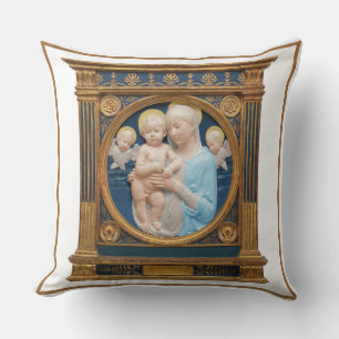 Coussin Andrea Della Robbia c1485 Madonna and Child
