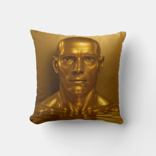 Coussin Androïde métal liquide