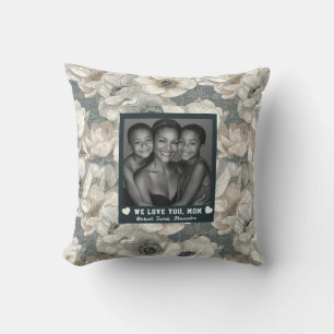Coussin Anémones Fleur Maman Mère Décoration de salle de s