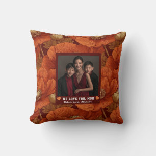 Coussin Anémones Mère Maman Décoration de chambre Victorie