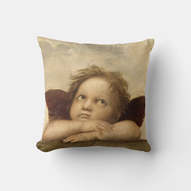 Coussin Ange 1 de Raphael (Recto)