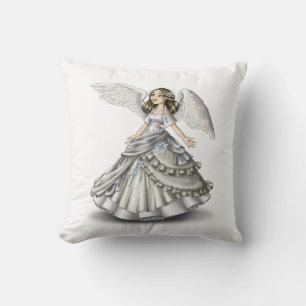 Coussin Ange de neige