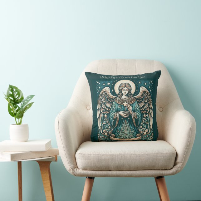 Coussin Ange d'or de la paix (Chaise)