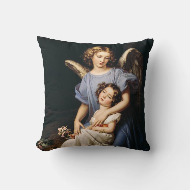 Coussin Ange du Guardian par Joseph Karl Stieler (Recto)
