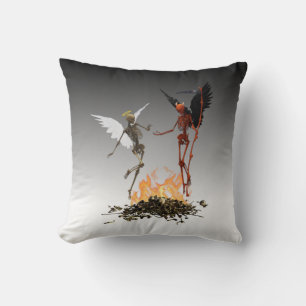 Coussin Angel tombé Demon Devil Halloween