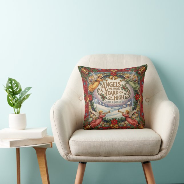Coussin Anges que nous avons entendus sur les hauteurs (Chaise)