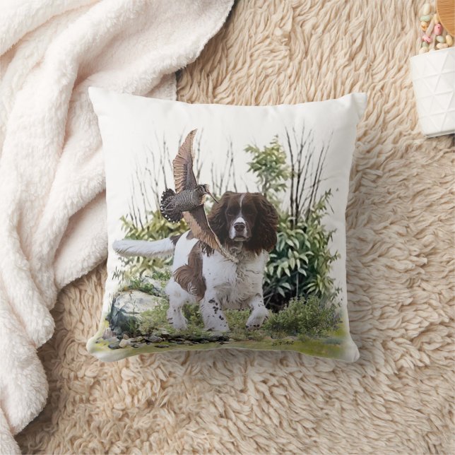 Coussin Anglais Springer Spaniel (Couverture)