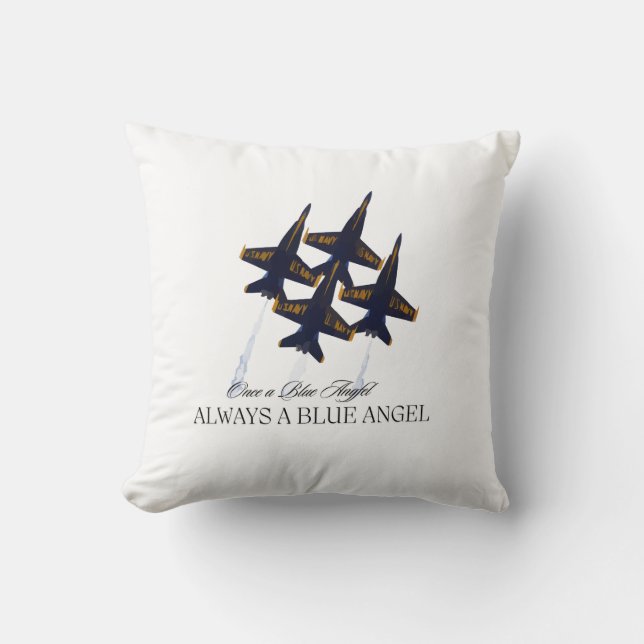 Coussin Angles bleus (Recto)