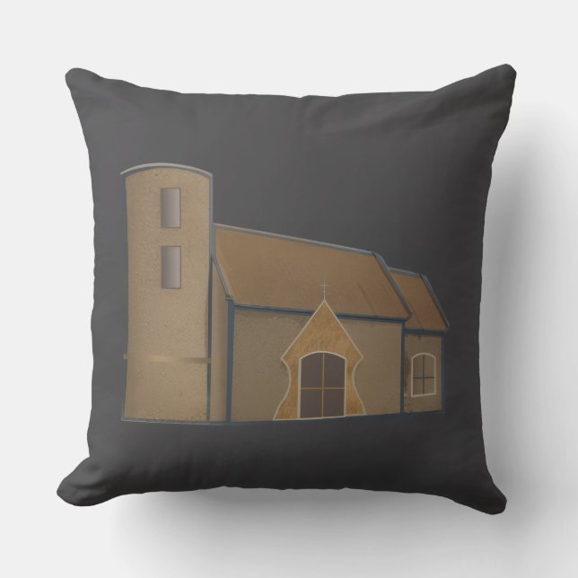 Coussin anglo-saxon triple arbre (Recto)