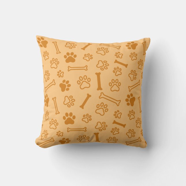 Coussin Animal de compagnie - Empreinte de patte de chat o (Recto)