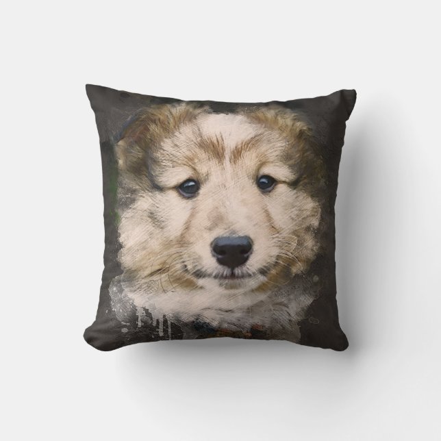 Coussin Animal de compagnie personnalisé (Recto)