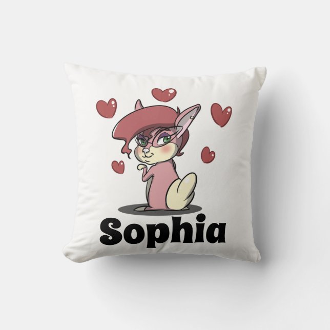 Coussin Animal Mignon (Recto)
