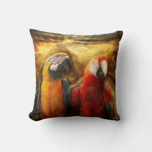 Coussin Animal - Perroquet - Paradis-perroquet